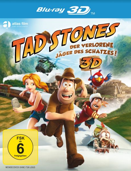 Tad Stones - Der verlorene Jäger des Schatzes! (3D Blu-ray)