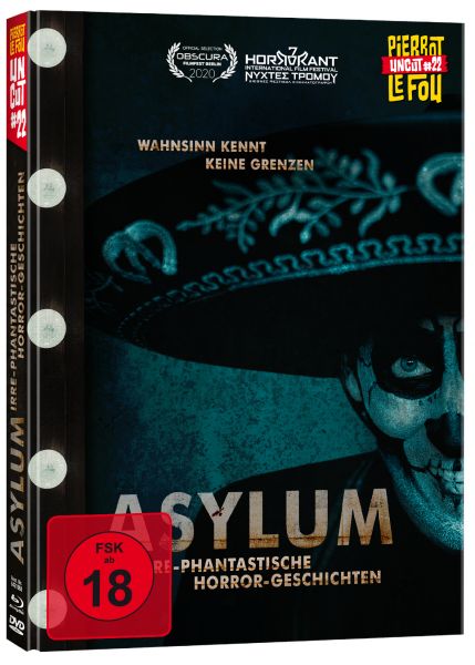 Asylum - Irre-phantastische Horror-Geschichten - Limited Edition Mediabook (uncut) (Blu-ray + DVD) -