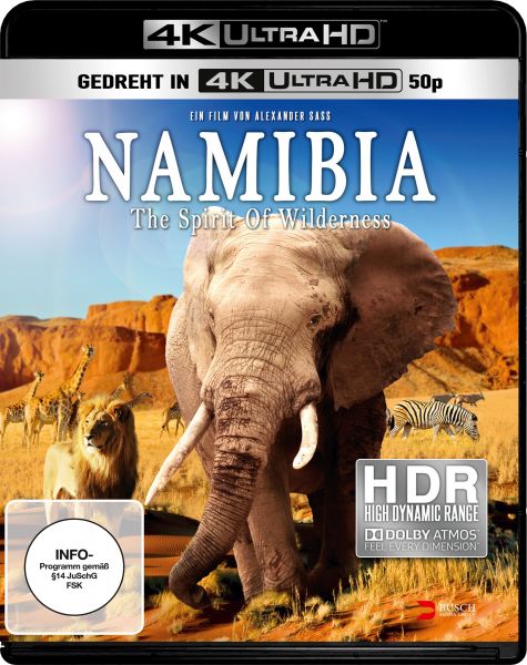 Namibia - The Spirit of Wilderness (4K UHD)