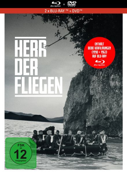 Herr der Fliegen - 3-Disc Limited Collector's Edition im Mediabook (Blu-ray + DVD + Bonus-Blu-ray)