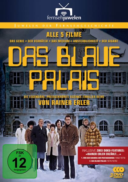 Das blaue Palais - Die komplette Filmreihe (Teil 1-5 inkl. Erler-Doku und Making-of)
