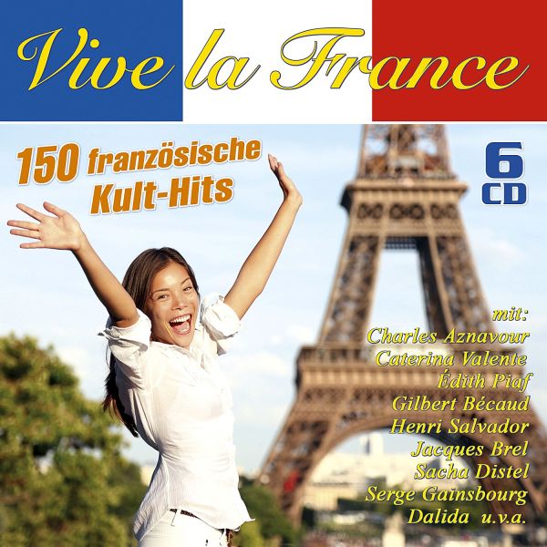 Various - Vive La France - 150 französische Kult-Hits
